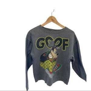 Disney goofy rasta breakdancer crewneck! Sz S